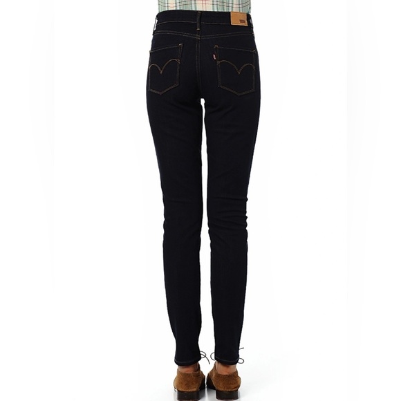 NWOT High Rise Skinny - Levi’s (Size 24 - Dark Blue) - Picture 2 of 7